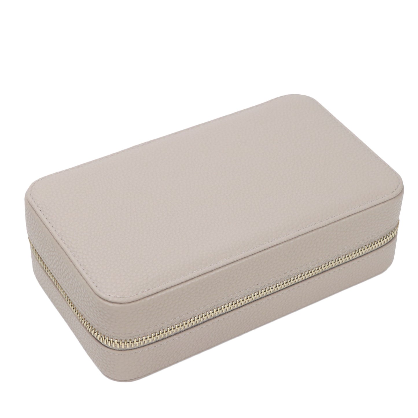 Leather Jewelry Box Portable Versatile Built-in Cosmetic Bags