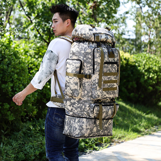 Women's & Men's & Large Capacity Hiking On Foot Mountaineering Backpacks