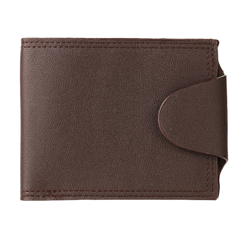 Men's Short Simple College Trendy Unique Soft Card Holder
