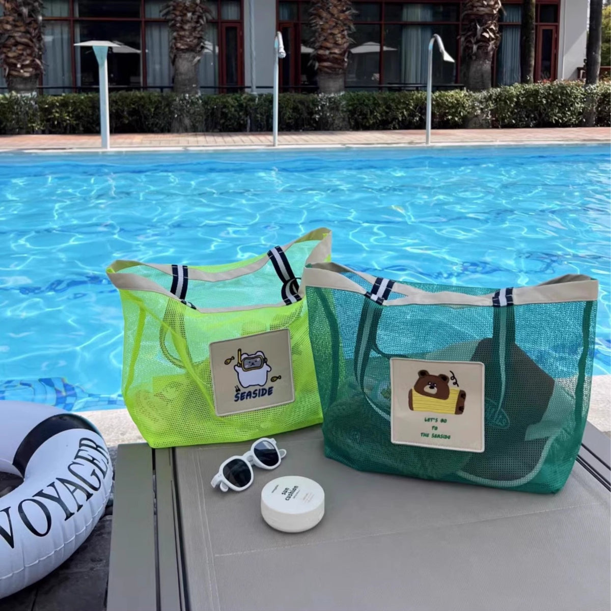 Children's Style Beach Toys Portable Pouch Swimming Wash Women's Handbag