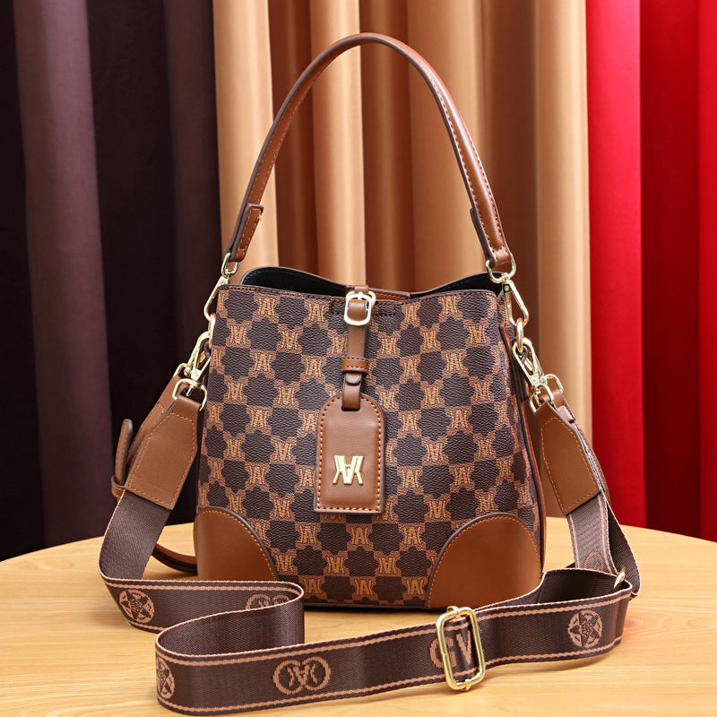 Women's High-grade Affordable Luxury Fashion Elegant Big Bucket Bags