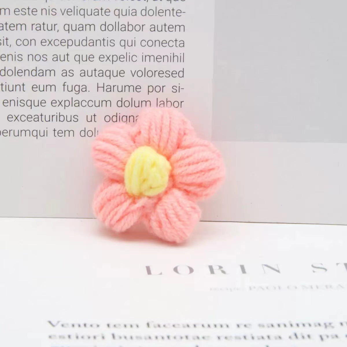 Fashion Style Knitted Hand Shopping Portable Women's Handbag