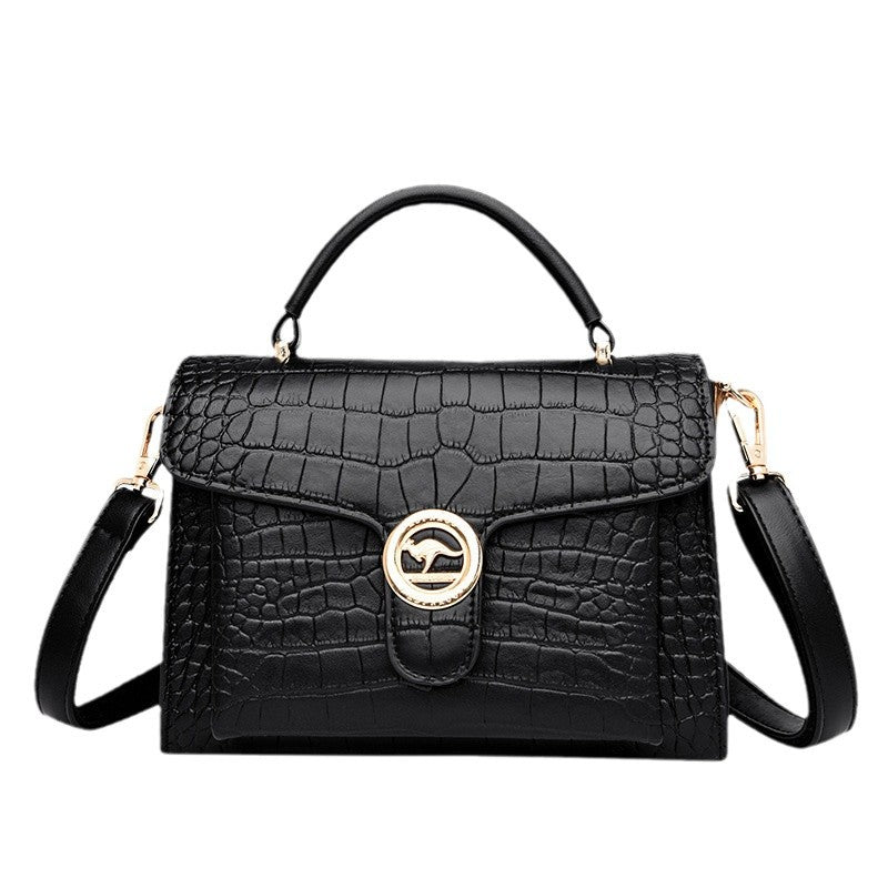 Women's Creative Slouchy Fashion Crocodile Pattern Shoulder Bags