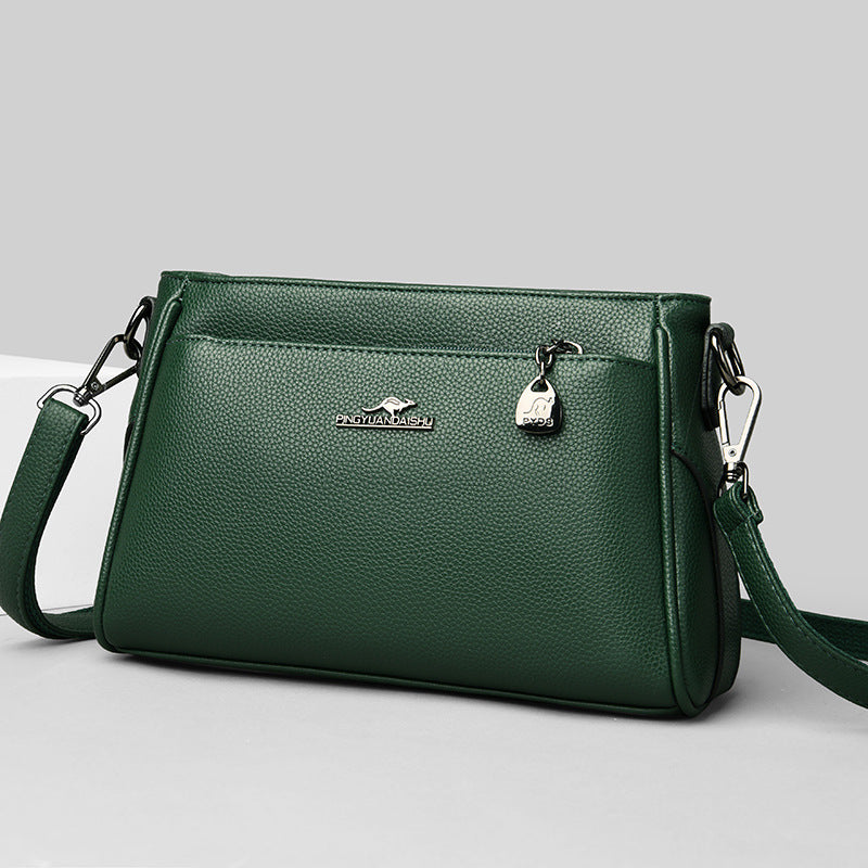 Women's Classic Plain Kangaroo Fashion Mom Crossbody Bags