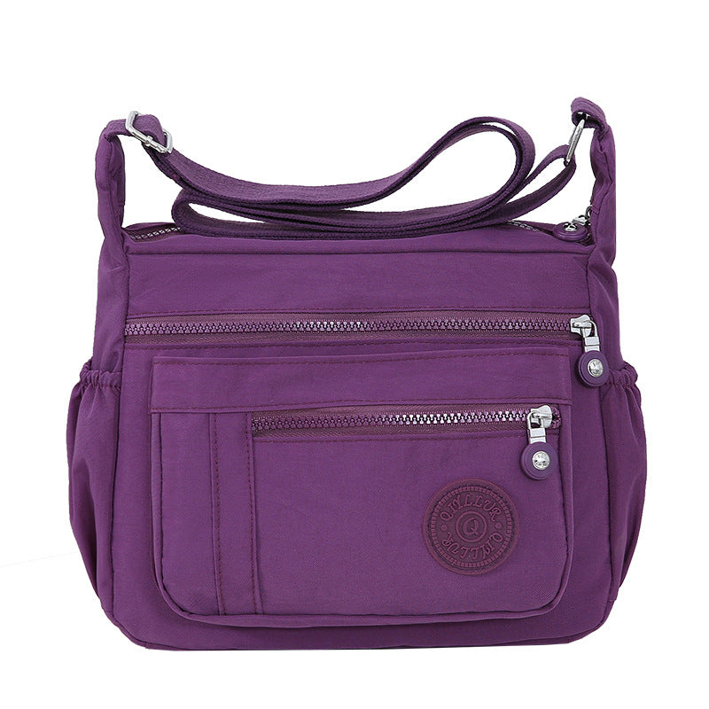 Women's Korean Style Nylon Canvas Large Capacity Travel Bags