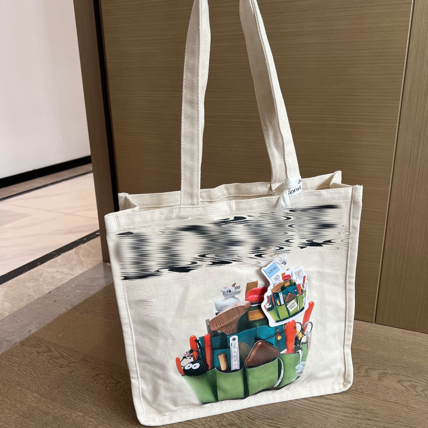 Exhibition Gift Canvas Leisure Easy Matching Tote Bags