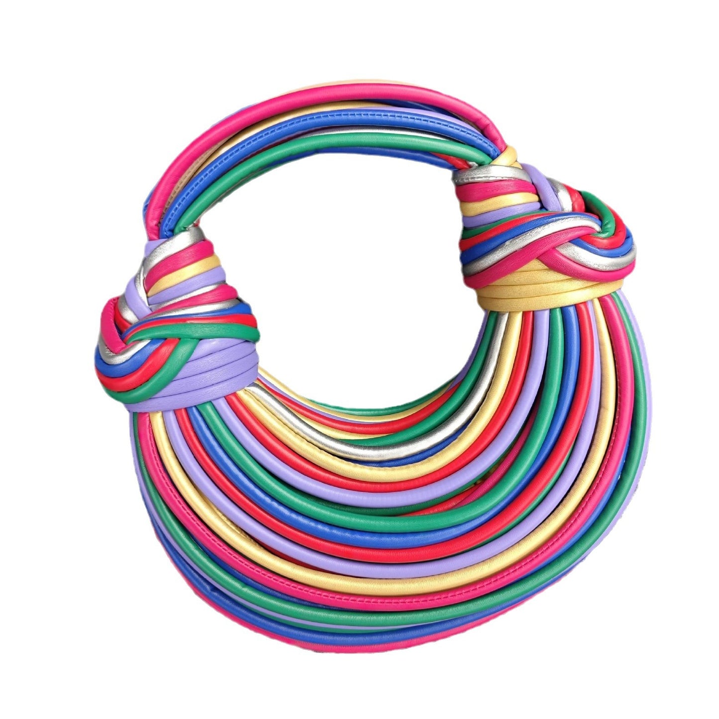 Women's Fashion High-grade Design Personalized Noodle Western Handbags