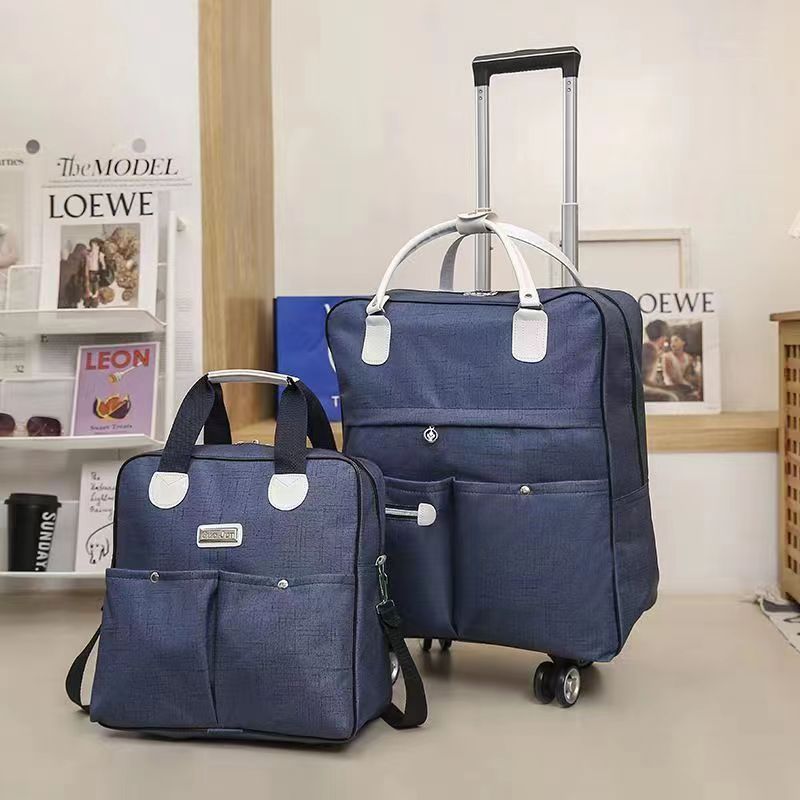 Women's Large Capacity Short Lightweight Folding Boarding Travel Bags