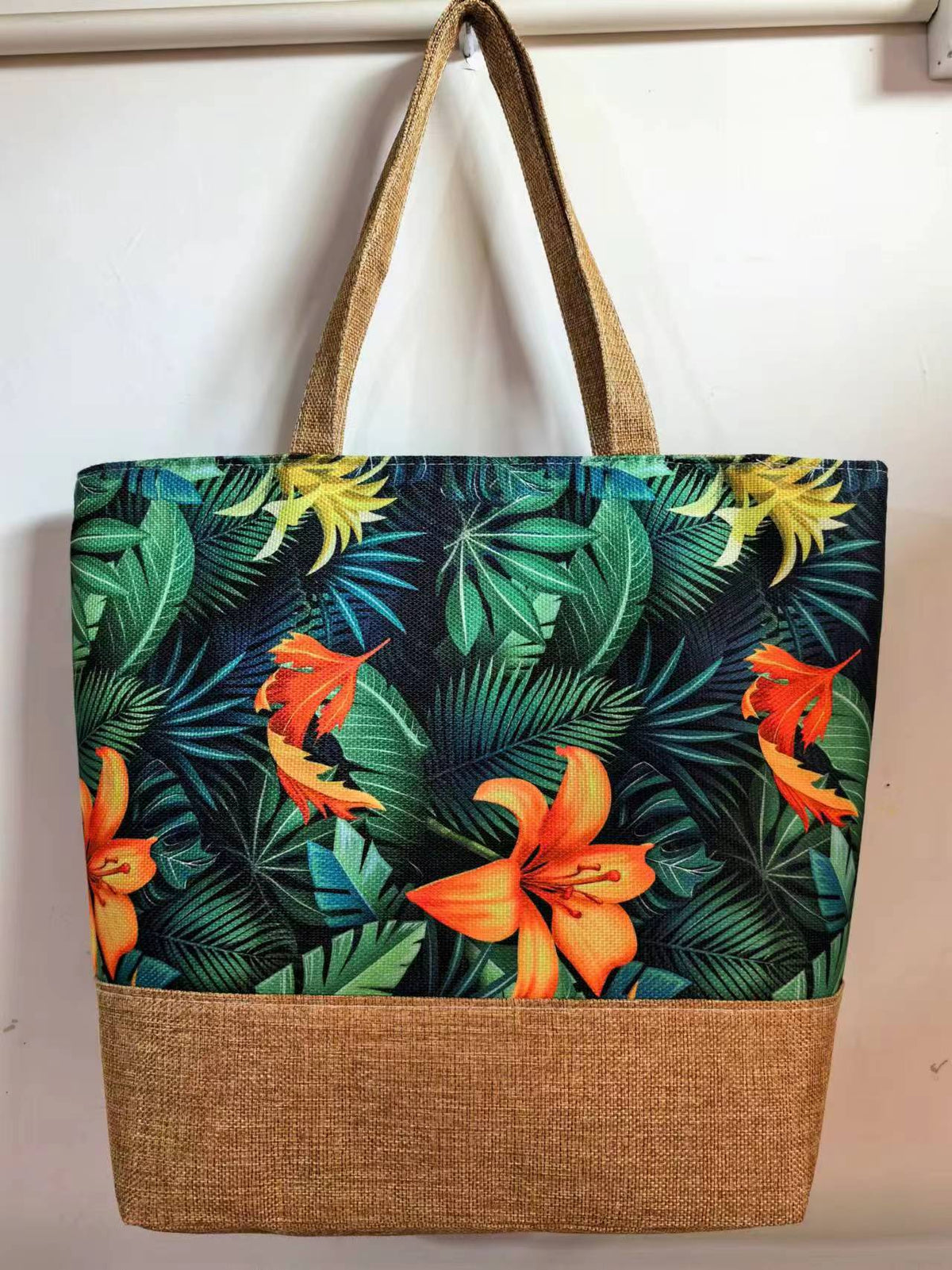 Women's Portable Simple Hot Printed Pattern Craft Large Women's Shoulder Bag