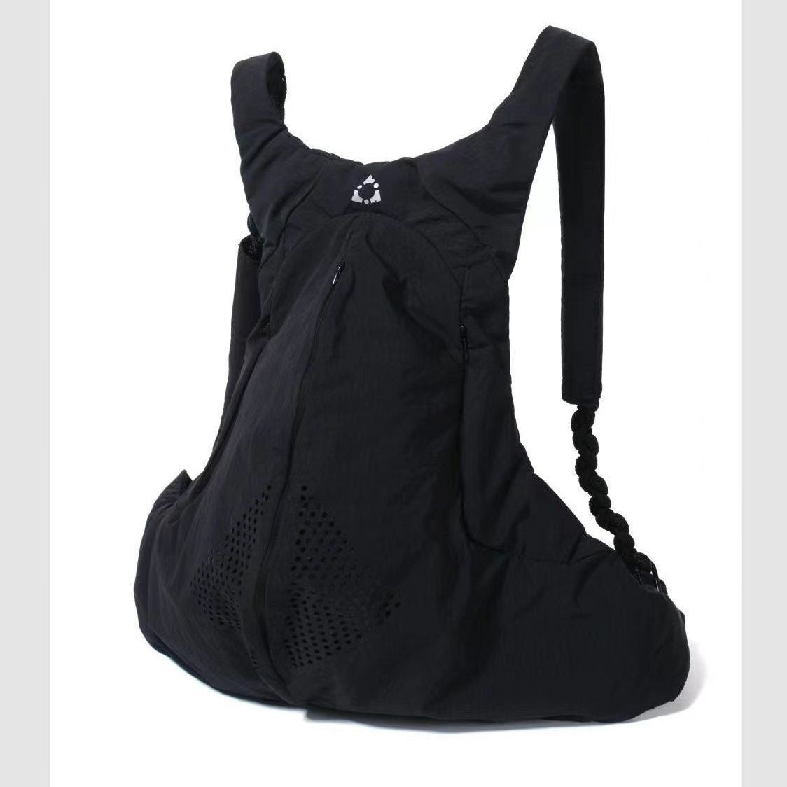 Glamorous Punching Two-color Structure Leisure Commuter Sports Backpacks