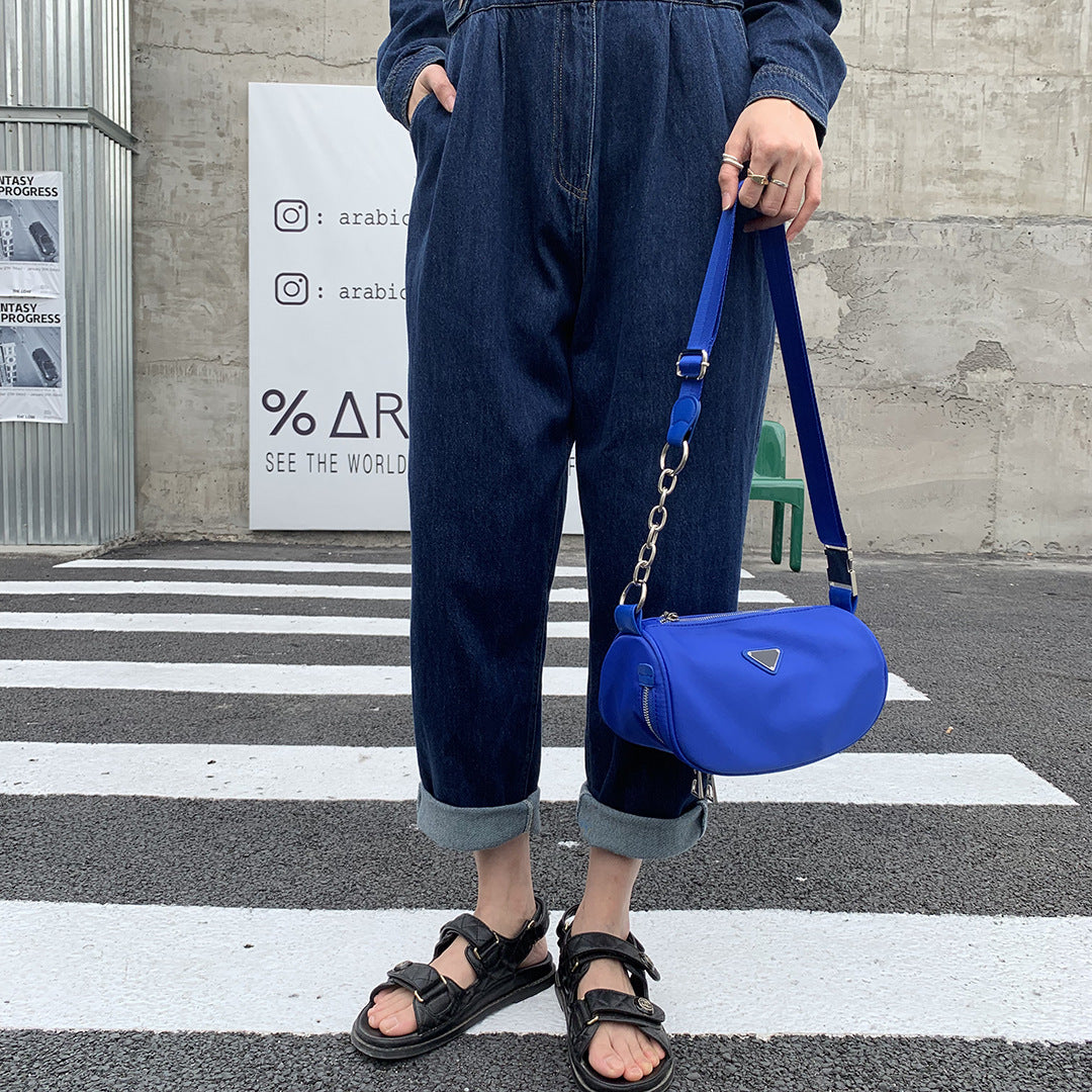 Women's Ge Oxford Cloth Simple Fashion Wide Shoulder Bags