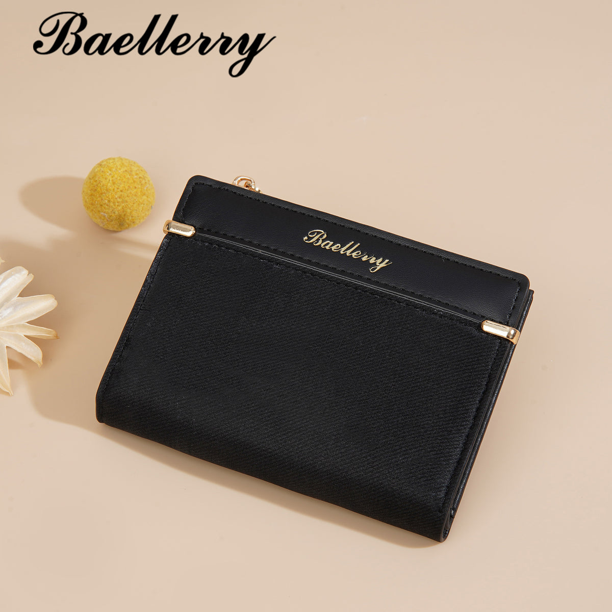 Women's Short Frosted Fashion Zipper For Coin Purses