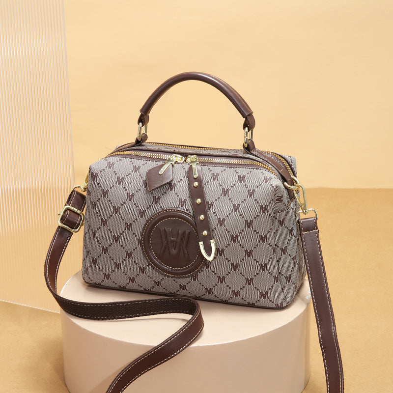 Women's Commuter Retro Easy Matching Large Capacity Shoulder Bags