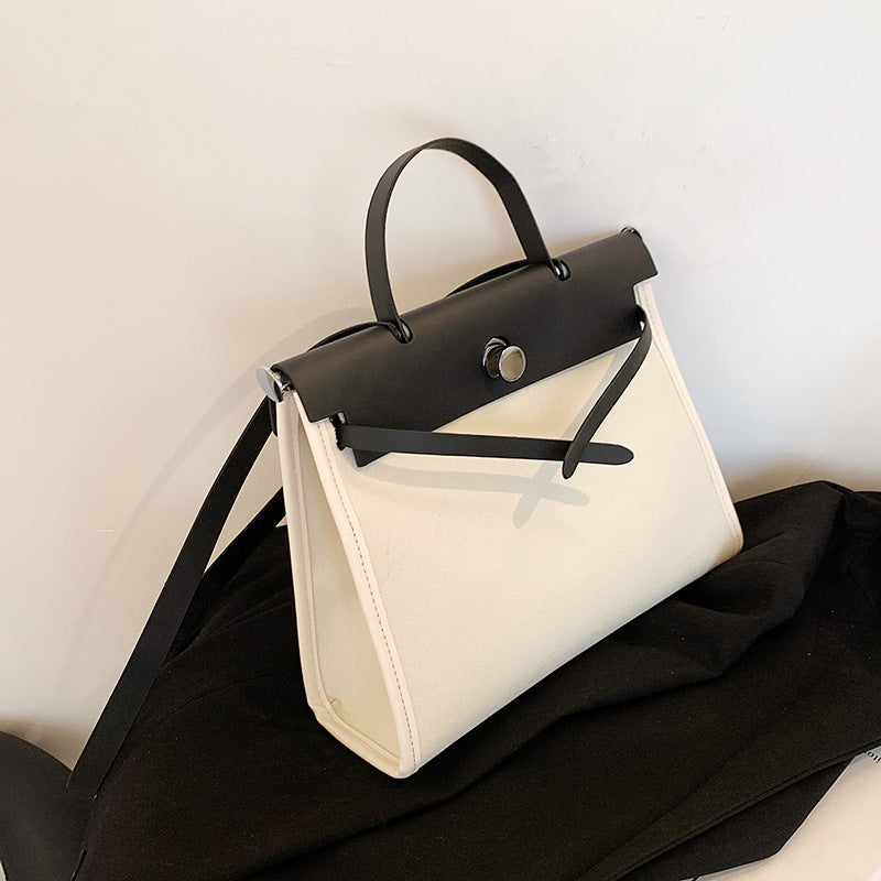 Women's Large Capacity Summer Fashion Canvas Textured Bags