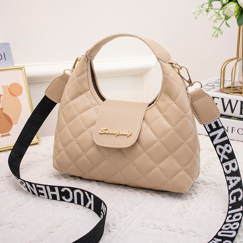 Elegant Women's Korean Fashion Rhombus Trendy Women's Handbag