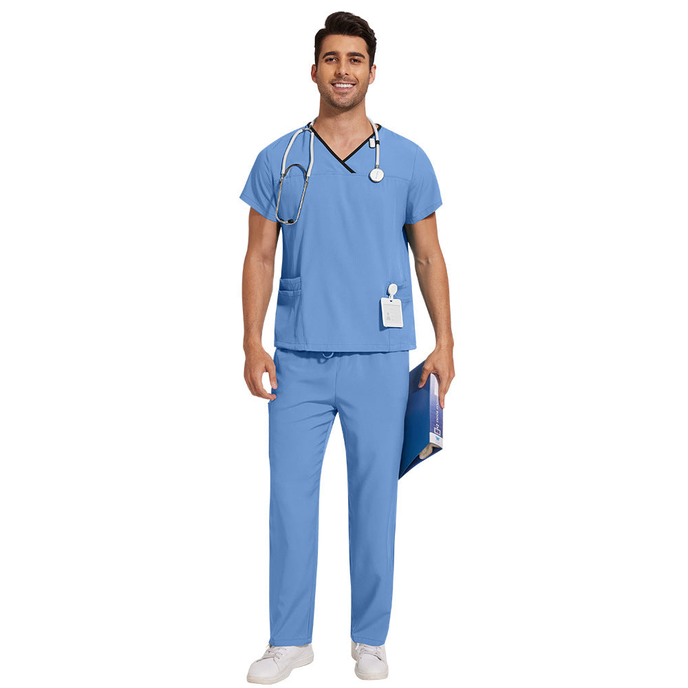 Washing Medical Work Clothes Thin Sleeve Suits