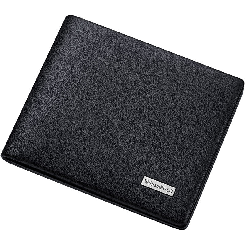 Men's Paul High-grade Short Genuine Leather Cowhide Men's Wallets