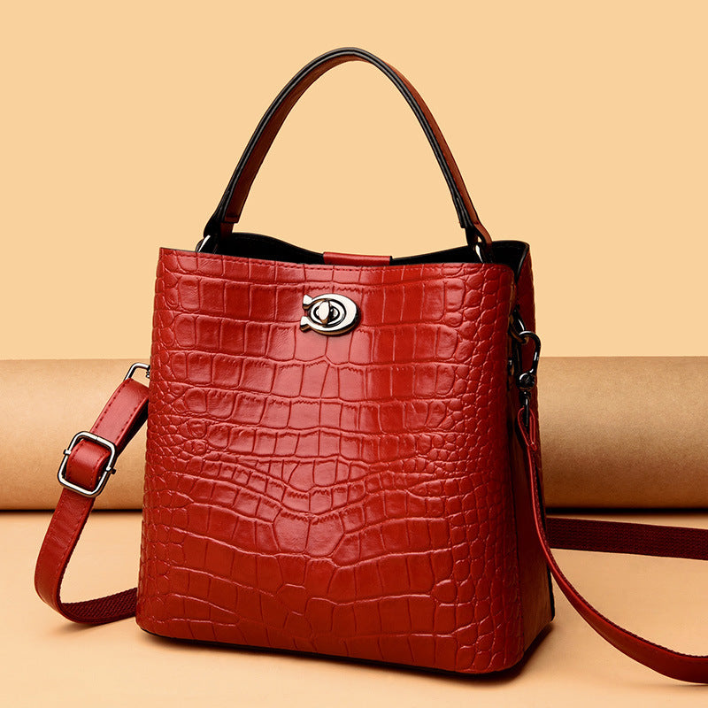 Cool Women's Charming Fashion Stone Pattern Shoulder Bags