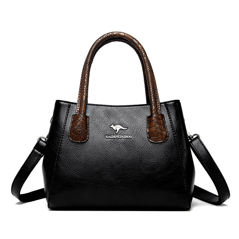 Women's Fashion Female Elegant Hand Holding Big Handbags