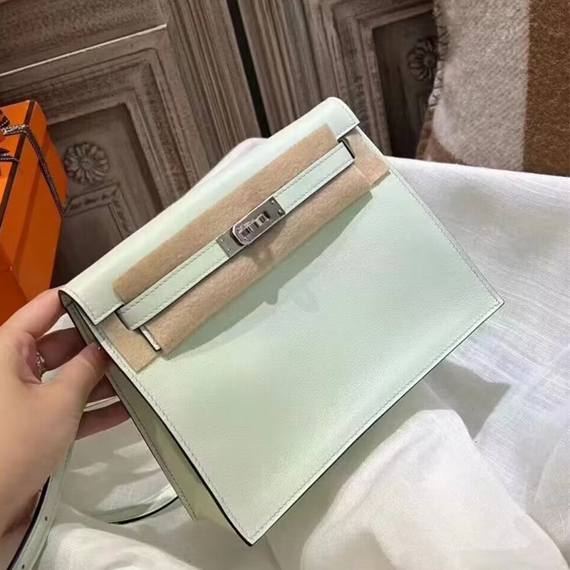 Women's Fantasy Purple Dancing Leather Kelly Bubble Shoulder Bags