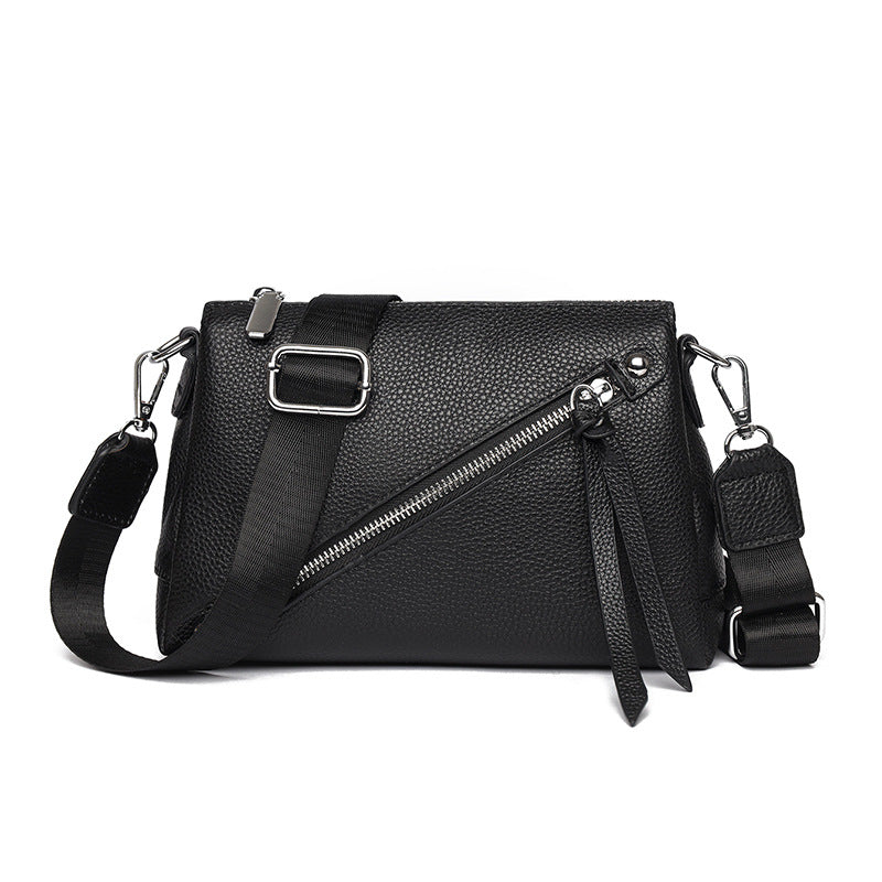 Women's High Quality Leather Trendy Storage Commuter Crossbody Bags