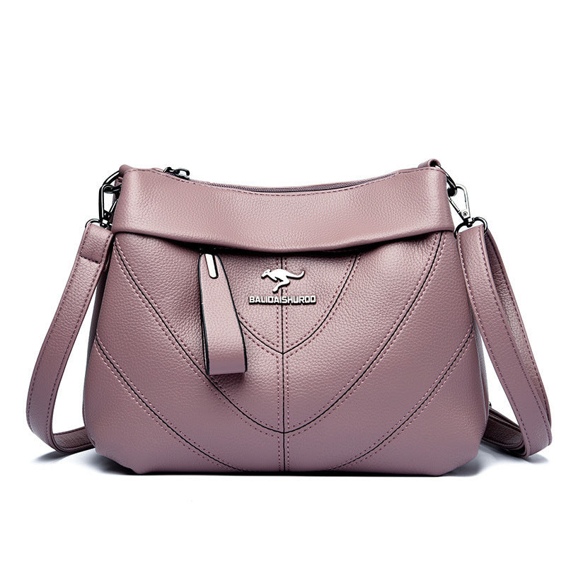 Women's Fashion Large Capacity Mom Stitching On Crossbody Bags