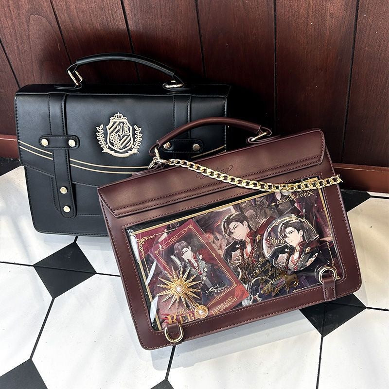 Everyday Joker Two-dimensional Transparent Badge Bar Pain Bags