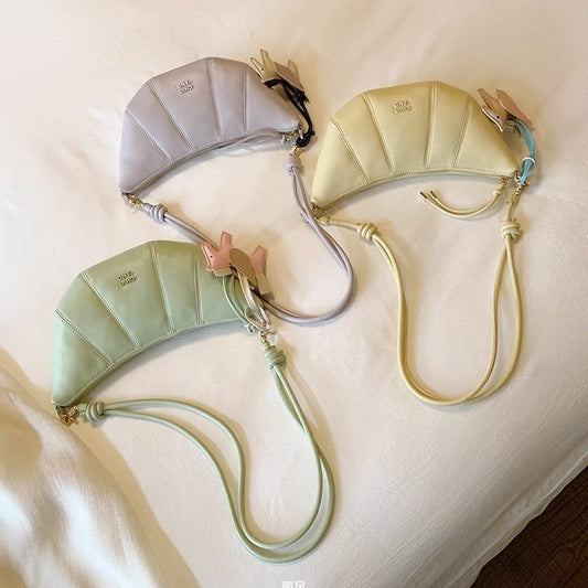 Women's South Style Crescent Moon Boat Super Shoulder Bags