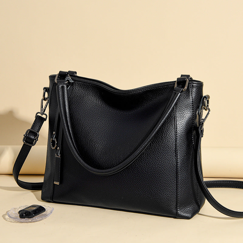 Women's Commuter Large Capacity Soft Leather Bags