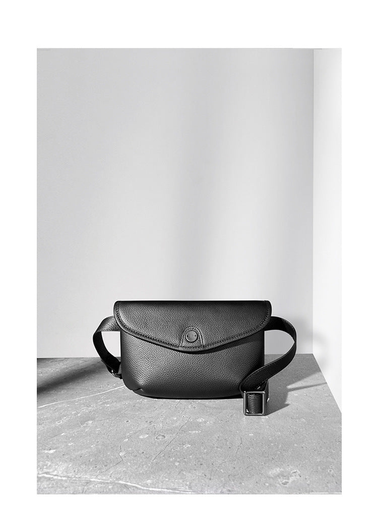 Layer Cowhide Niche Retro Saddle Poor Waist Packs