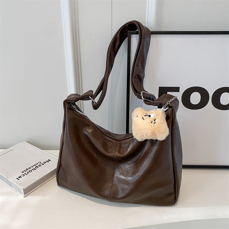 Women's Retro Summer Soft Leather Trendy Shoulder Bags