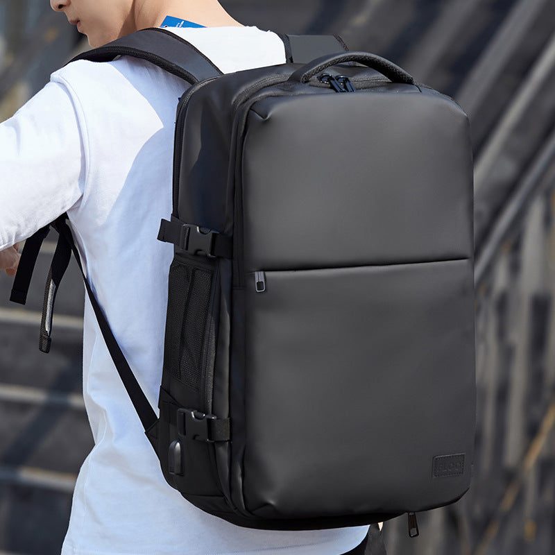 Men's Trip Inch Computer Large Capacity Multifunctional Backpacks