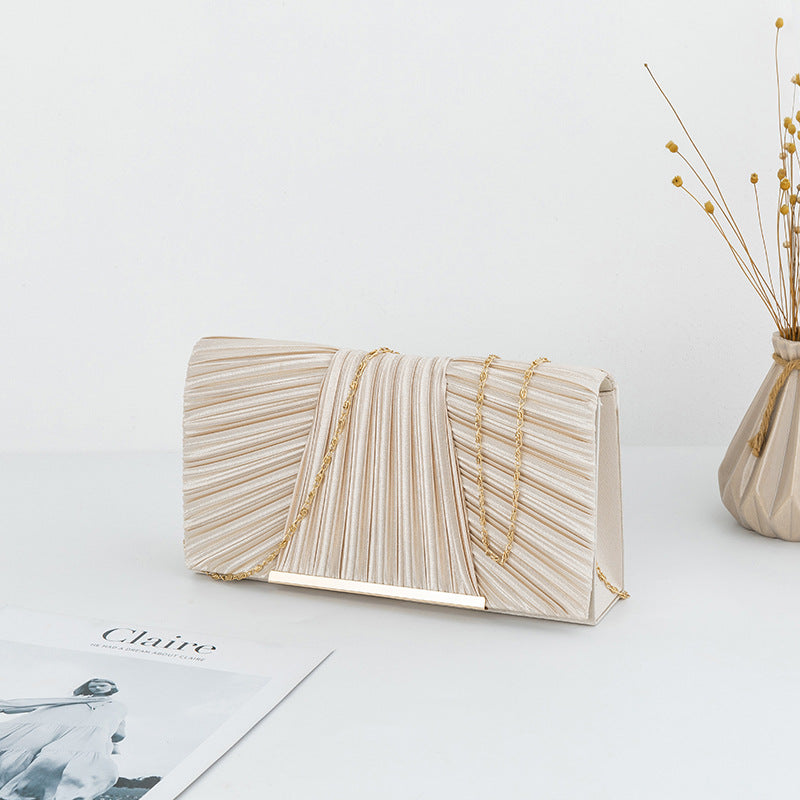 Style Banquet Formal Funeral Black Clutch Evening Bags