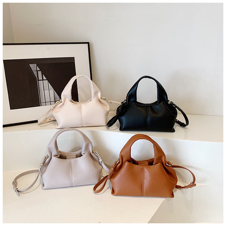 Women's Soft Dumpling French Niche Portable Women's Handbag