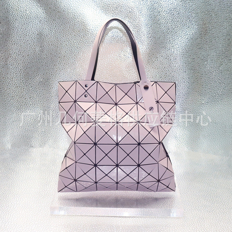 Fritillary Geometric Diamond Pattern Plaid Commuter Shoulder Bags