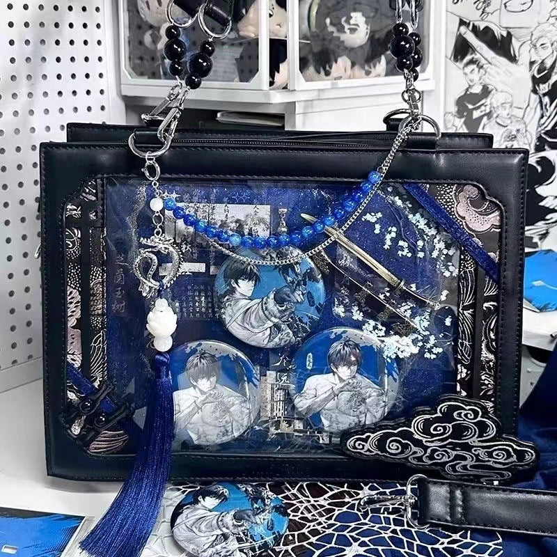 Flying In The Sky Ancient Chinese Crossbody Bags