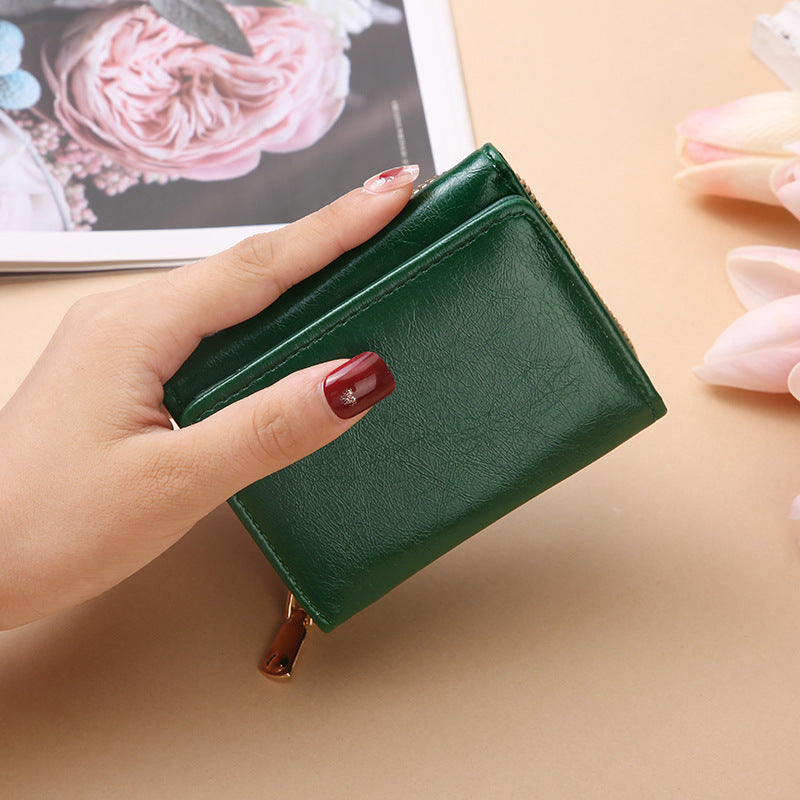 Women's Mini Short Large Capacity Creative Card Holder