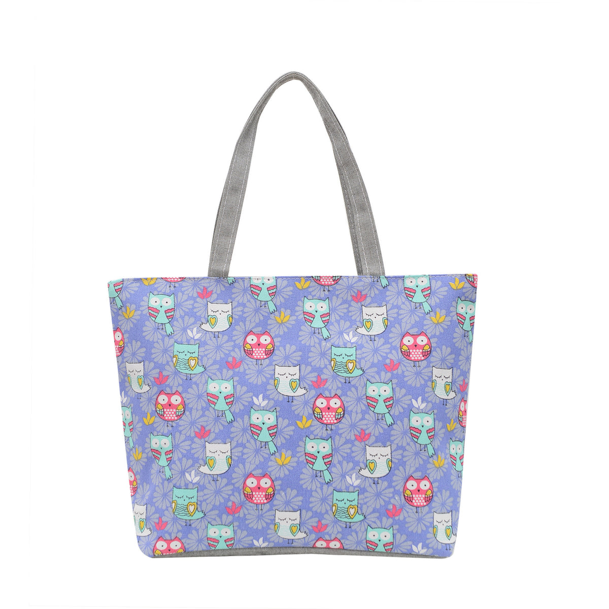Women's Canvas Large Capacity Printed Korean Style Women's Shoulder Bag