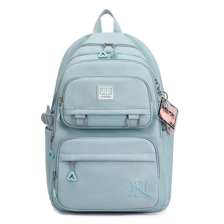 Junior High College Simple Large Capacity Backpacks