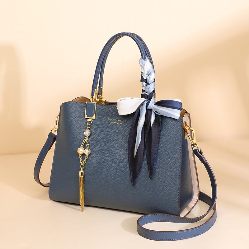 Women's Spring High-grade Genuine Leather Mother Portable Women's Handbag