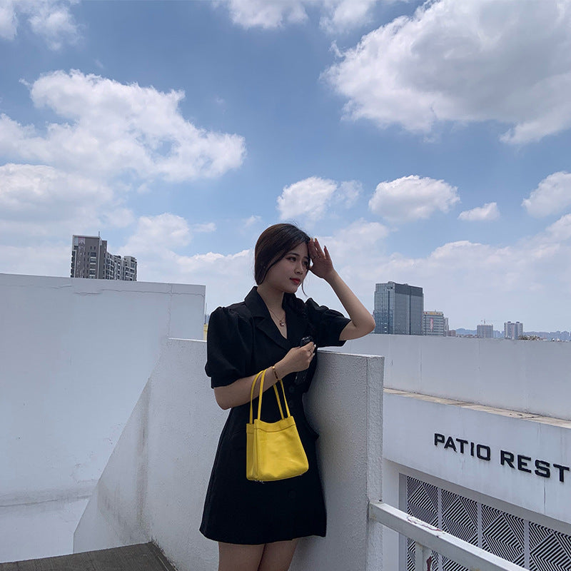 Women's Genuine Leather Sheepskin Minority Fashion Shoulder Bags