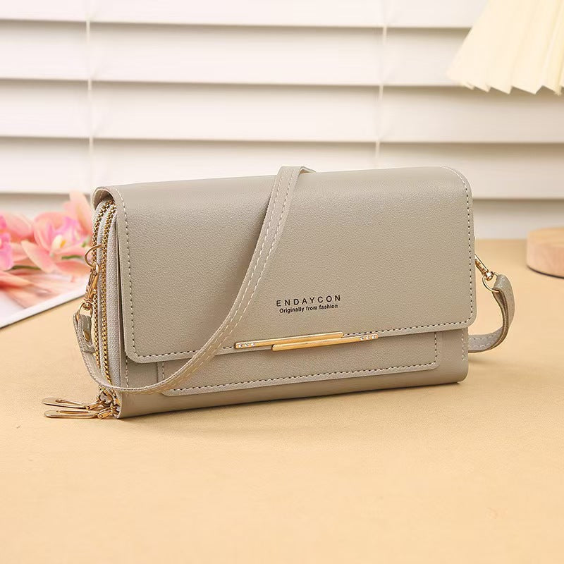 Trendy Attractive Cool Thin Mid-length Clutch Ladies Wallet