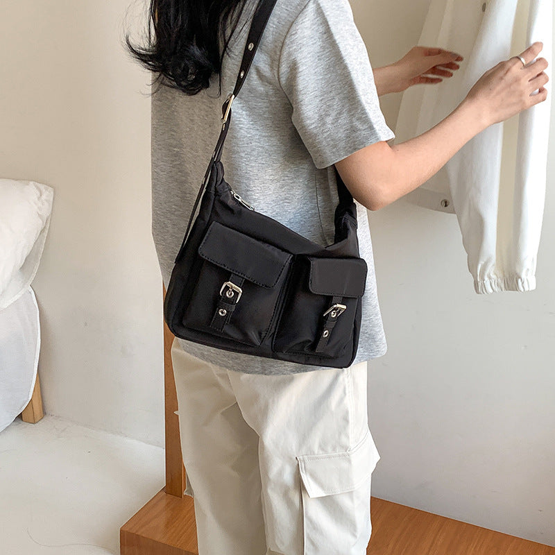 Women's High-grade Trendy Nylon Cloth Fashionable Large Bags