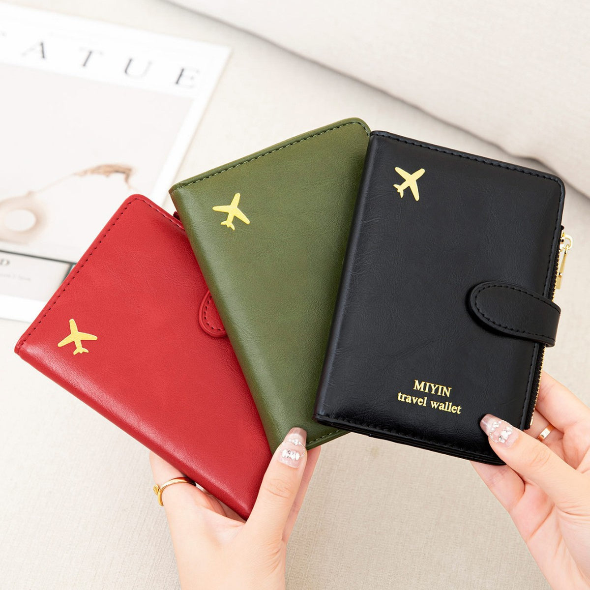 Passport Creative Aircraft Storage Simple Multifunctional Bags