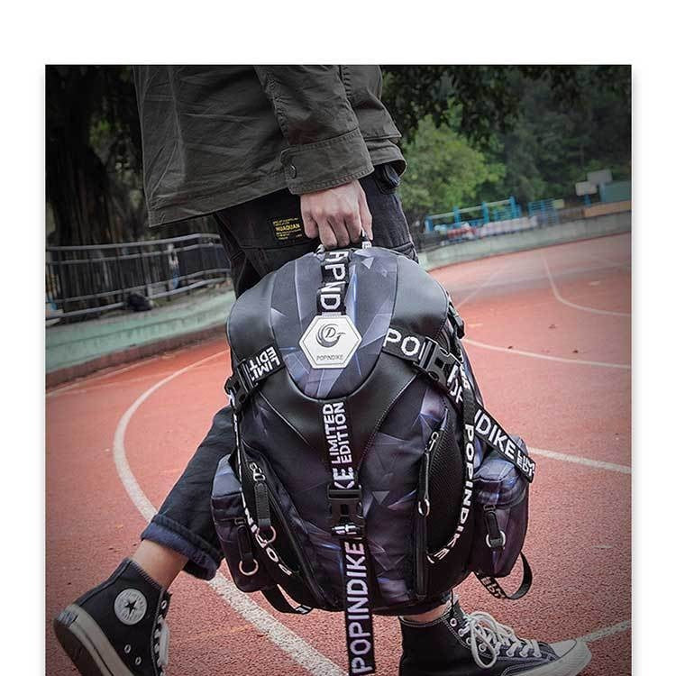 Men's Trendy Beetle Fashion Personality Creative College Backpacks