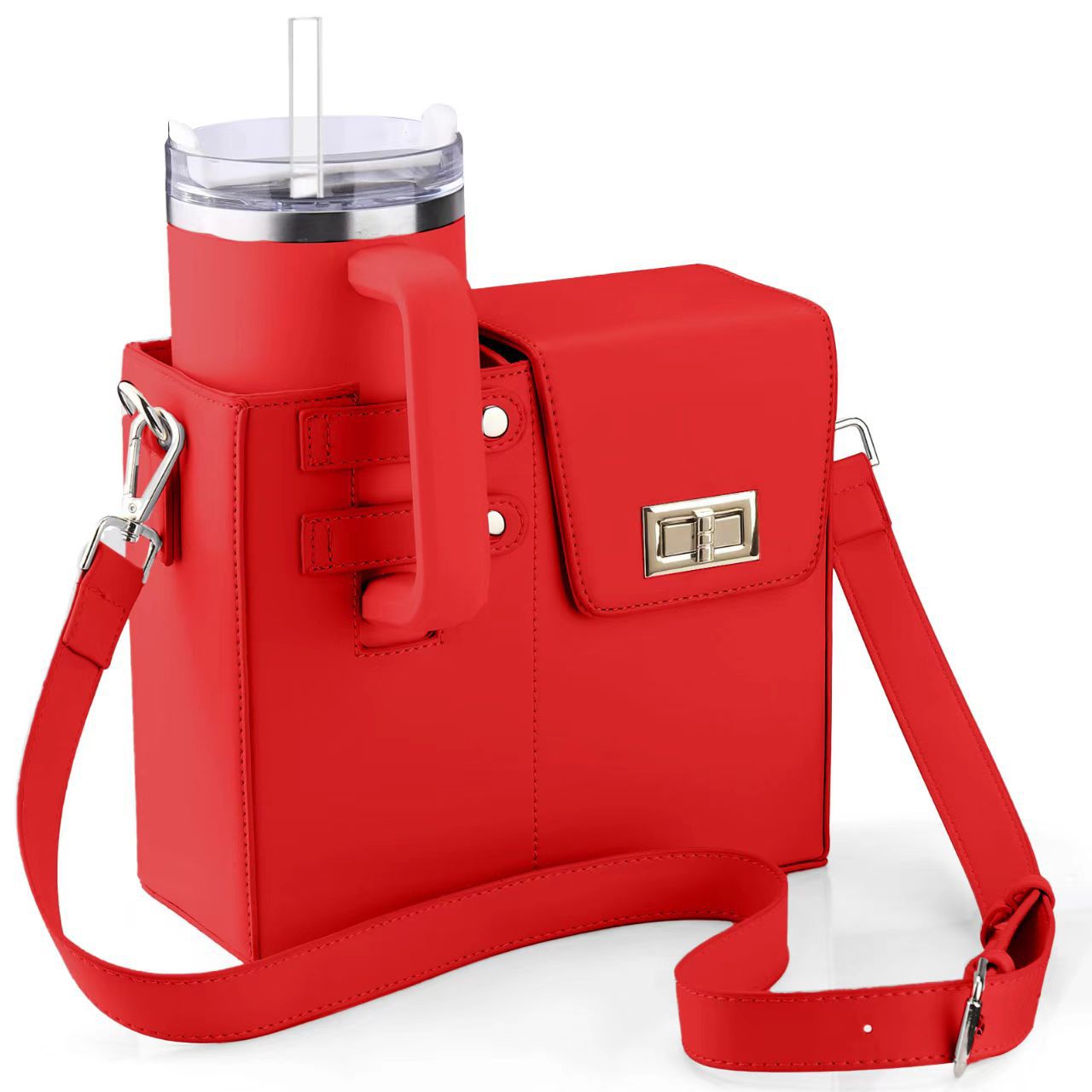 Cup Beverage Bottle Kettle Large Thermal Insulated Crossbody Bags