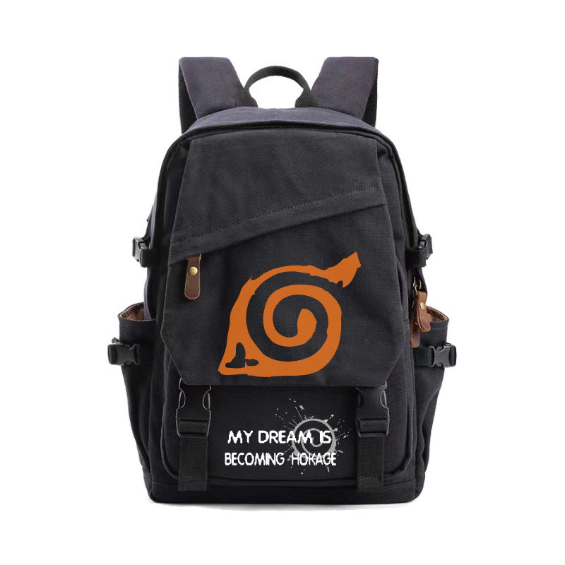 Men's Piece Cartoon Dragon Ball Totoro Joint Middle School Students' Schoolbags
