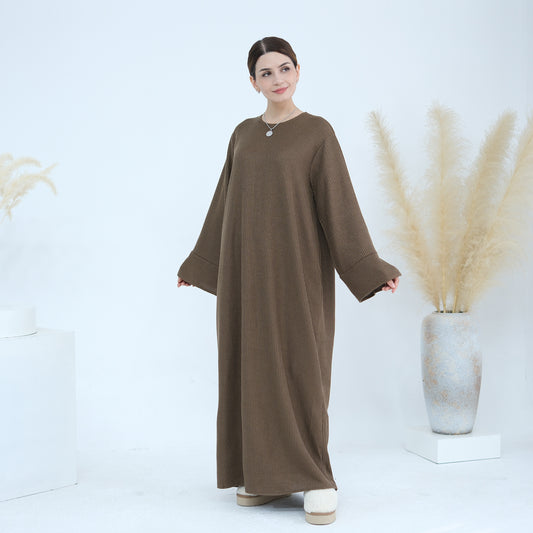 Casual Comfortable Thickened Knitting Loose Dress Dresses