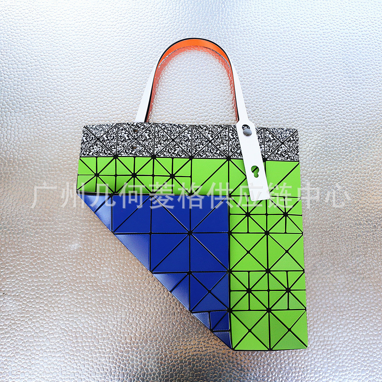 Fritillary Geometric Diamond Pattern Plaid Commuter Shoulder Bags