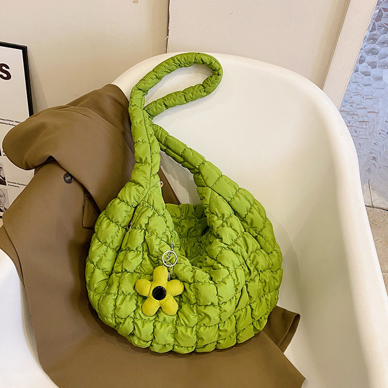 Cloud Pleated Large Korean Fashion Capacity Shoulder Bags